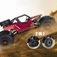 remote control off road vehicle rc car twisting car 2 in 1 all terrain climbing vehicle simulation toys boys toy car