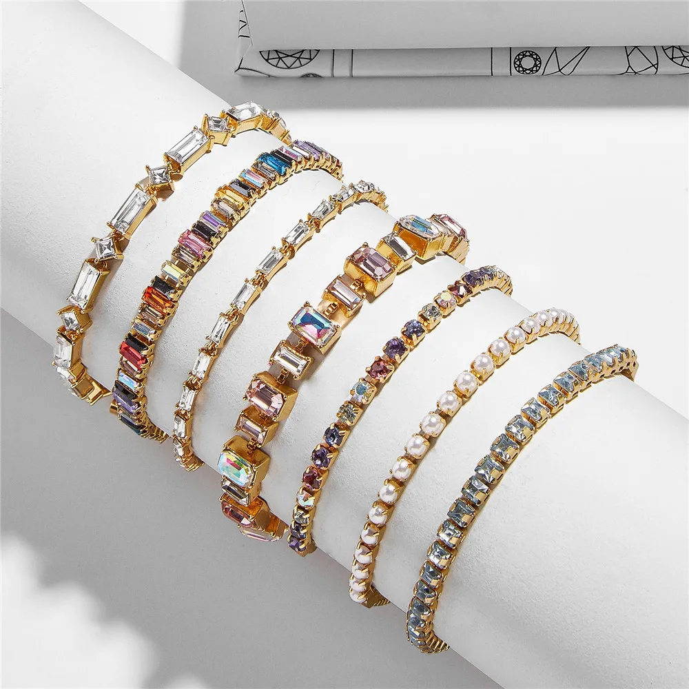 BA 2020 браслет с кристаллами модный новый мульти стиль роскошный блестящий