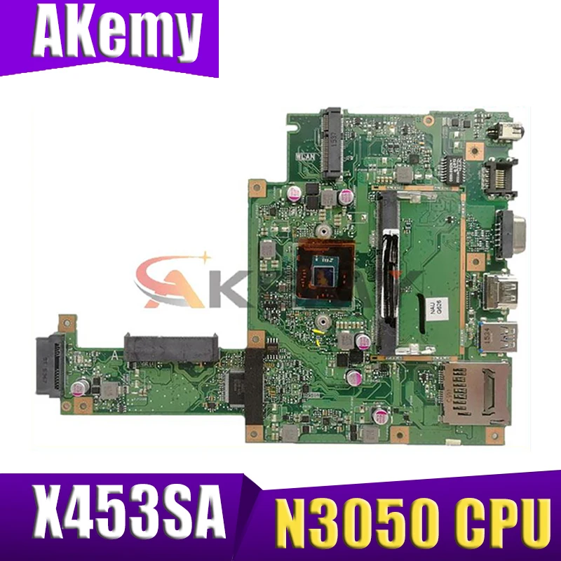 

X453SA With N3050CPU mainboard REV2.0 For ASUS X453SA X453S X453 F453S Laptop motherboard MAIN BOARD 100%Tested Working