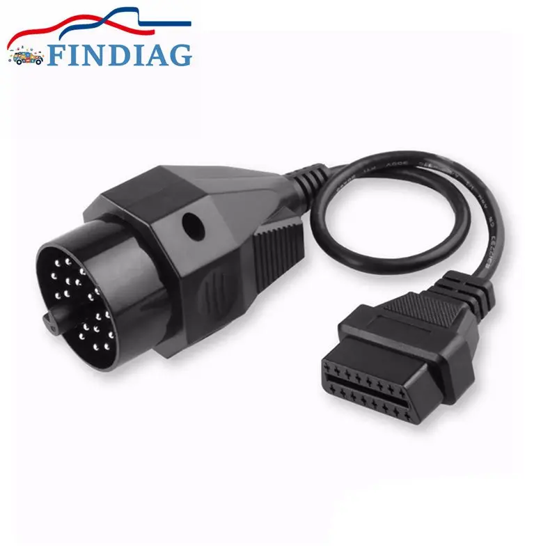Для BMW 20 контактный разъем OBD к OBD2 16Pin для ICOM NEXT DCAN 20pin obd2 16 кабеля авто|Кабели и