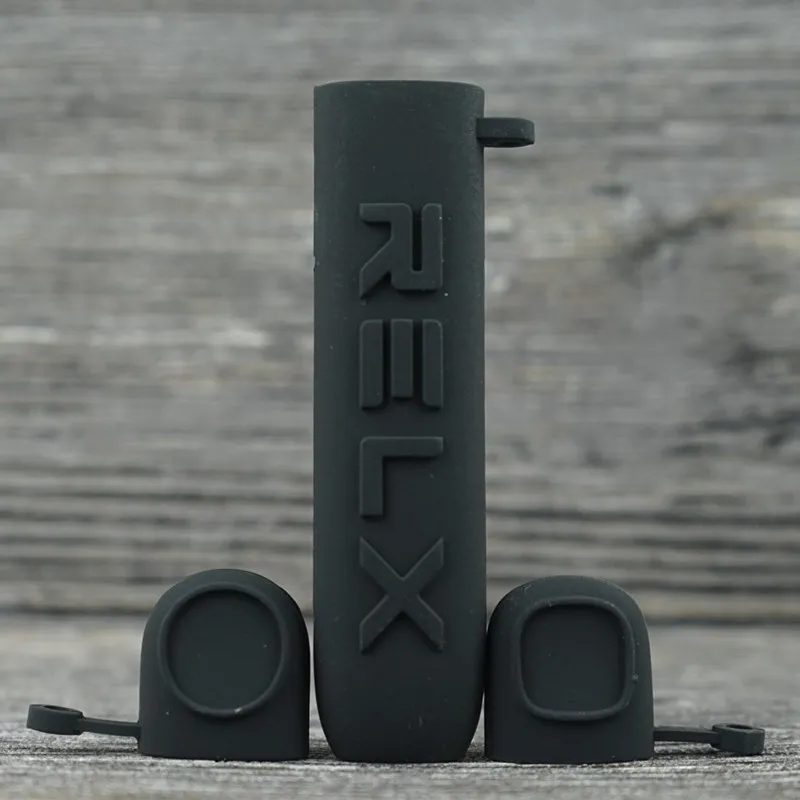 Силиконовый чехол для Relx 5 с 2 крышками защитный текстурный мягкая оболочка