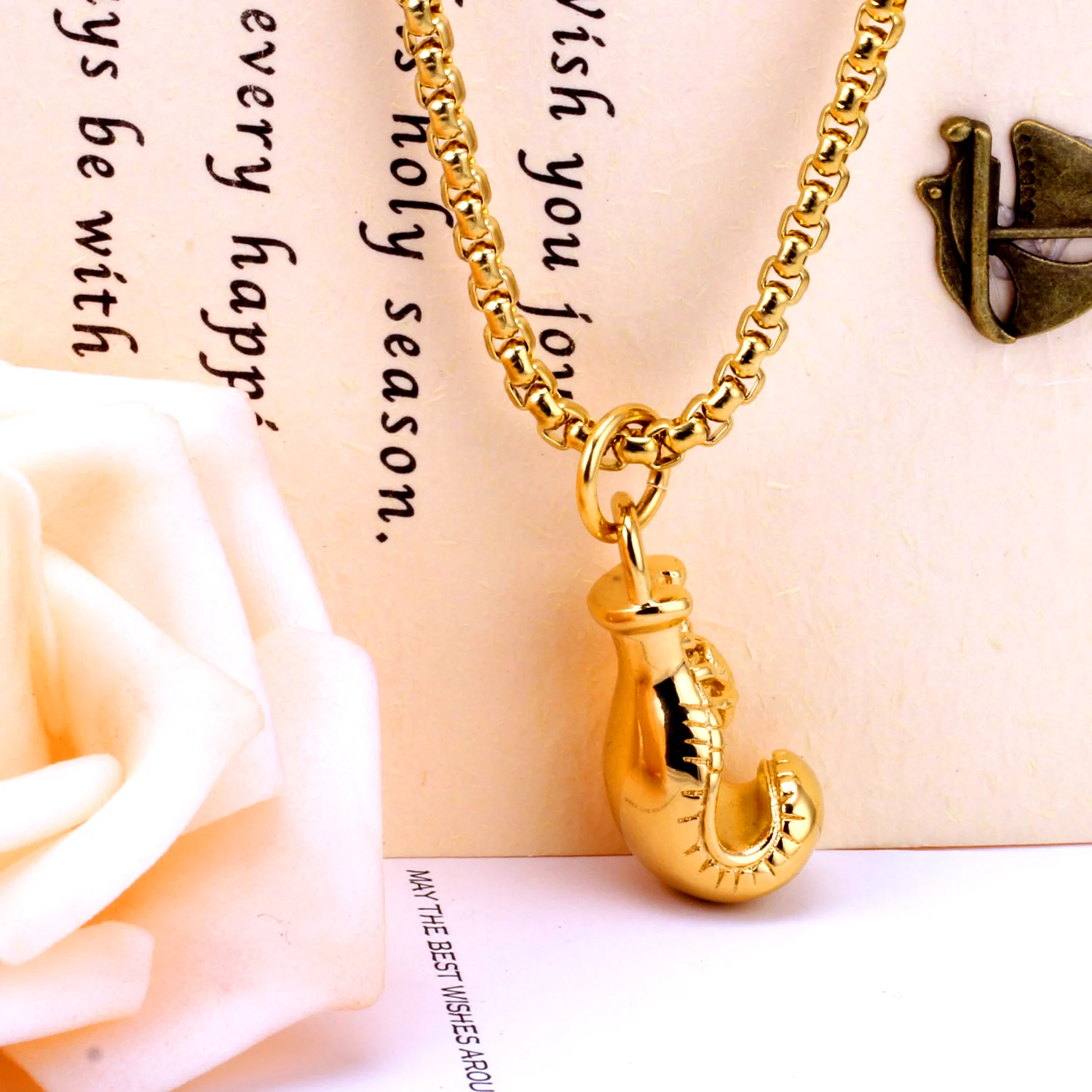 Роскошное ожерелье LUXUKISSKIDS в стиле хип хоп для мужчин цепочка из нержавеющей