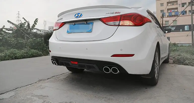 Спойлер для Hyundai Elantra 2012 2015 задний спойлер BK ABS защитные бамперы переднего