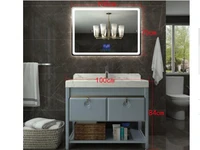 modern nordic bathroom cabinet combined with solid wood floor smart mirror american bathroom bathroom cabinet wash basin counter