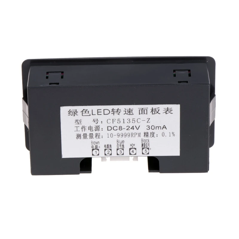 Цифровой светодиодный Тахометр DANIU 4 измеритель скорости RPM с датчиком