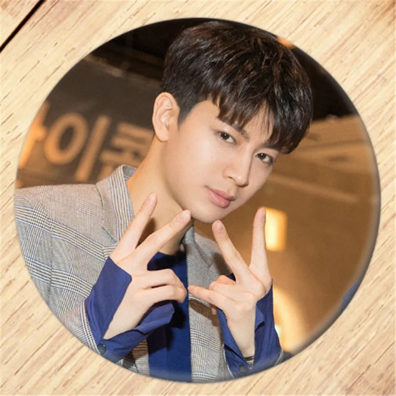 Kpop iKON Kim Jin Hwan брошь на булавке Значки для косплея для одежды украшение для рюкзака ювелирные изделия B052