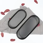 Черная матовая обеденная тарелка из нержавеющей стали, десертная тарелка, фруктовый торт, поднос для снэков, кухонная тарелка, Западный стейк, кухонная тарелка