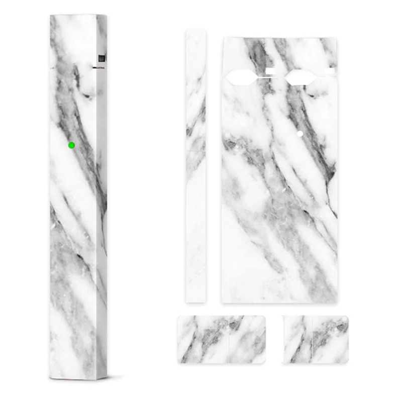 

Juul Full Set Of Charging Box Stickers Protective Cover PVC Skin Stickers Suitable For Juul E-cigarette 2021 New Hot