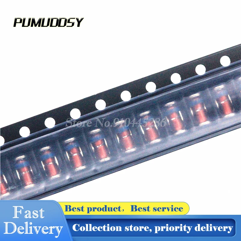 50 шт./лот зенеровский диод ZM4740A ZM4740 1W 10V LL41 SMD|Диоды| |