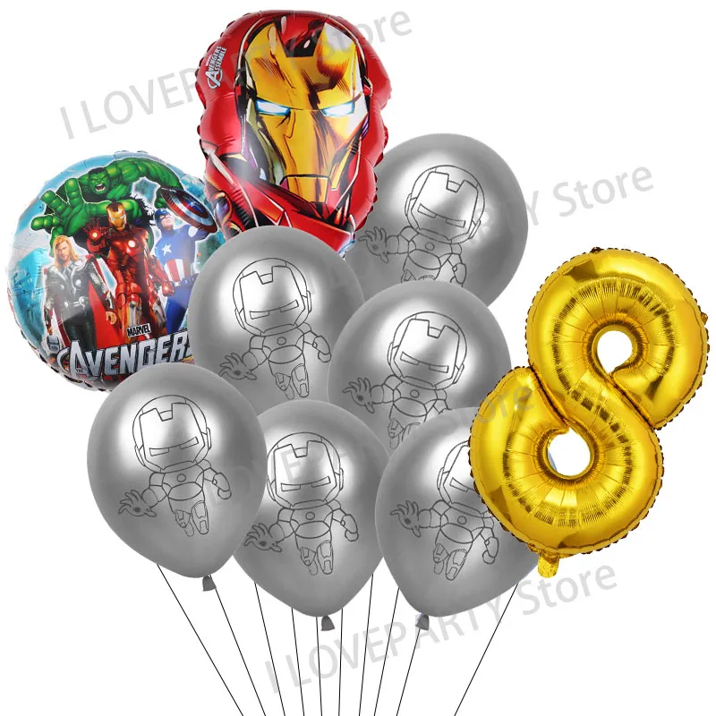 Воздушные шары из фольги Человек-паук 1 комплект | Дом и сад