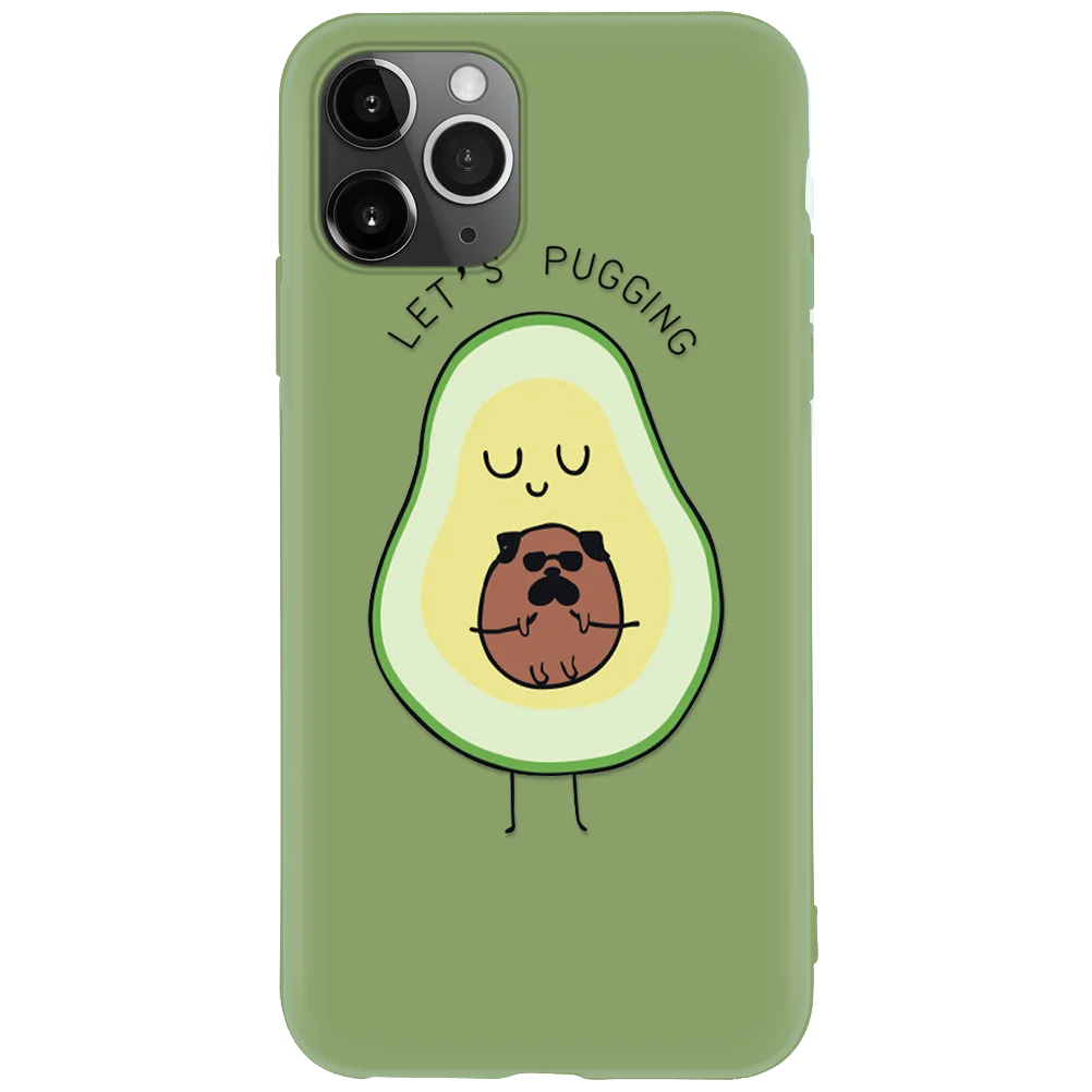 

TPU Cartoon Avocado Cute for Covers iPhone 12 Pro Max Case For iPhone 11 Pro X XS XR Max Mini SE 2020 7 8 Plus Back Cover Fundas