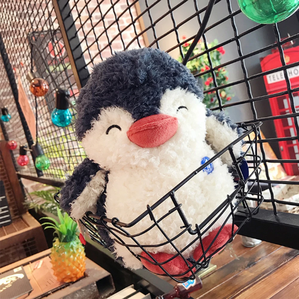 

25/35cm Soft Fat Penguin Plush Toys Staffed Cartoon Cute Animals Doll Soft Cotton Plush Toys Kids Birthday Christmas Gift