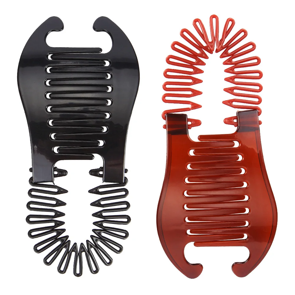 

Interlocking Side Comb Hair Styling Diy Bendable Braiding Tool Hairdressing