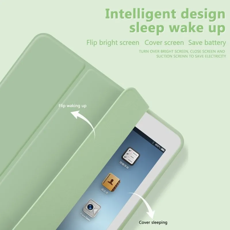 Магнитный смарт чехол с держателем для карандаша iPad Pro 11 12 9 2020 Mini5 10 5 Air 2018 флип