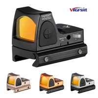 tactical rmr mini red dot reflector sight is suitable for glock and 20mm picatinny red dot hunting