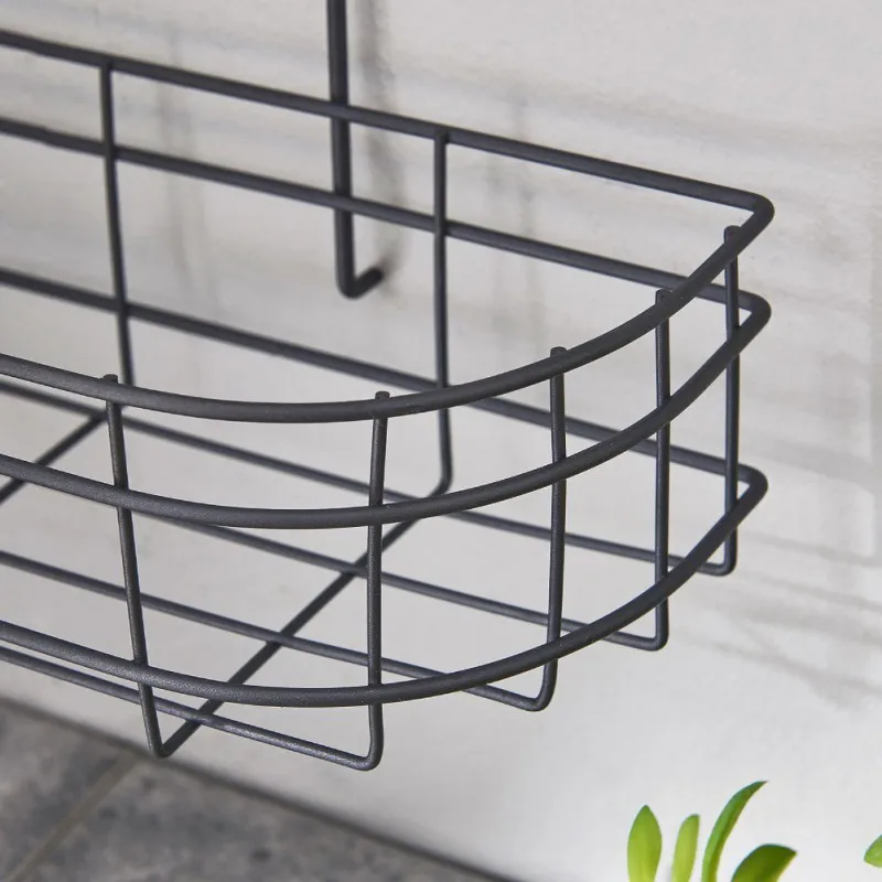 

Bathroom Rack, Toilet Small Toilet Brush Storage Rack, Bathroom Free Perforation Wall Rack