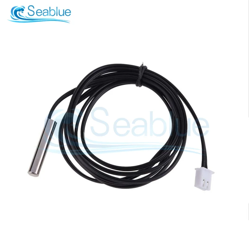 Тепловой датчик NTC / PTC 5 шт./лот водный капельный 2-контактный терминал 10K 1% 3950