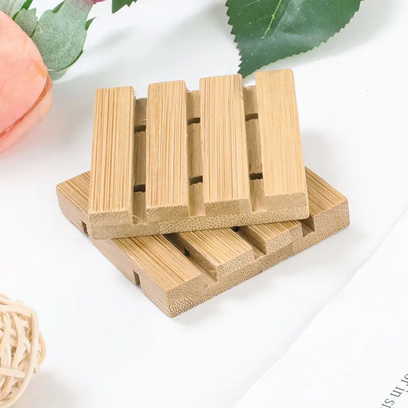 Плетеный абажур из натурального дерева мыльница Блюдо Ящик Контейнер