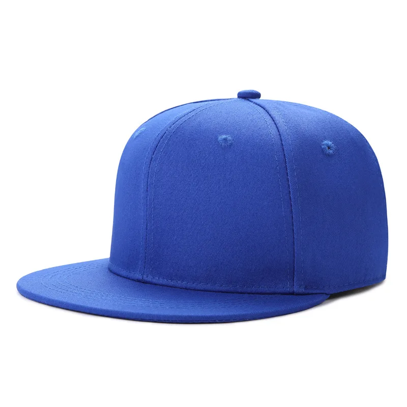 Blue Бренд XaYbZc хип-хоп шапки для мужчин и женщин бейсболки Snapback сплошной цвет хлопок кость Европейский стиль классический модный тренд - Цвет: Blue