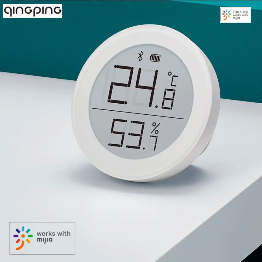 Cleargrass Bluetooth Temperature Humidity Sensor Data storage E-Link INK Screen Thermometer Moisture For mijia APP