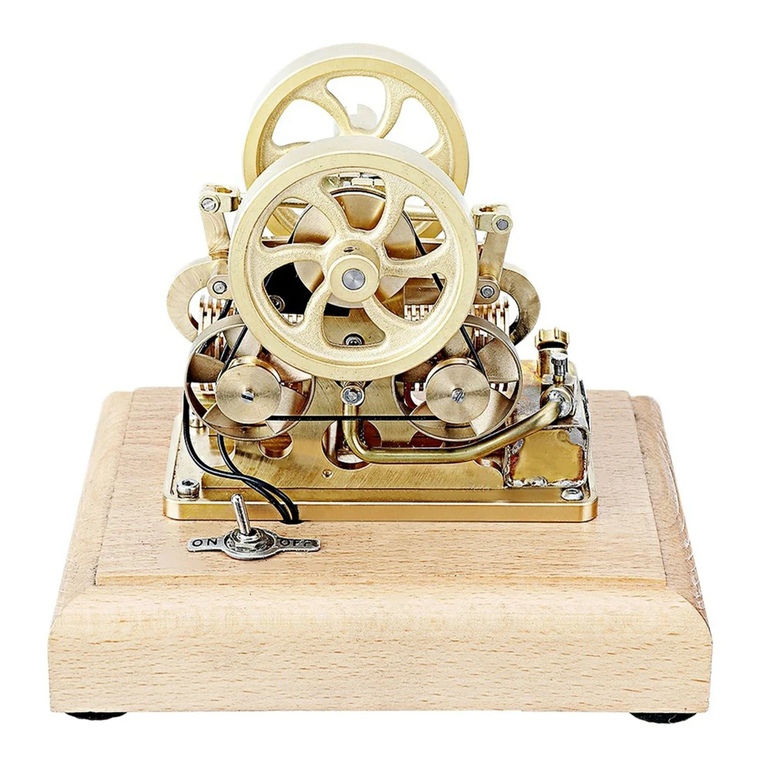 1.9cc мини Аткинсон дифференциал против поршня четырехтактный газовый двигатель