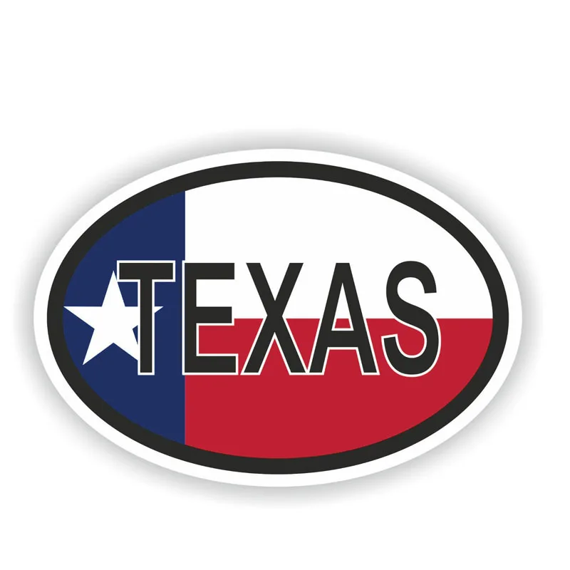 

Creative TEXAS STATE Flag Car Sticker Accessories Vinyl PVC 15cm*10cm Motorcycle Waterproof Windshield Car Styling Decal