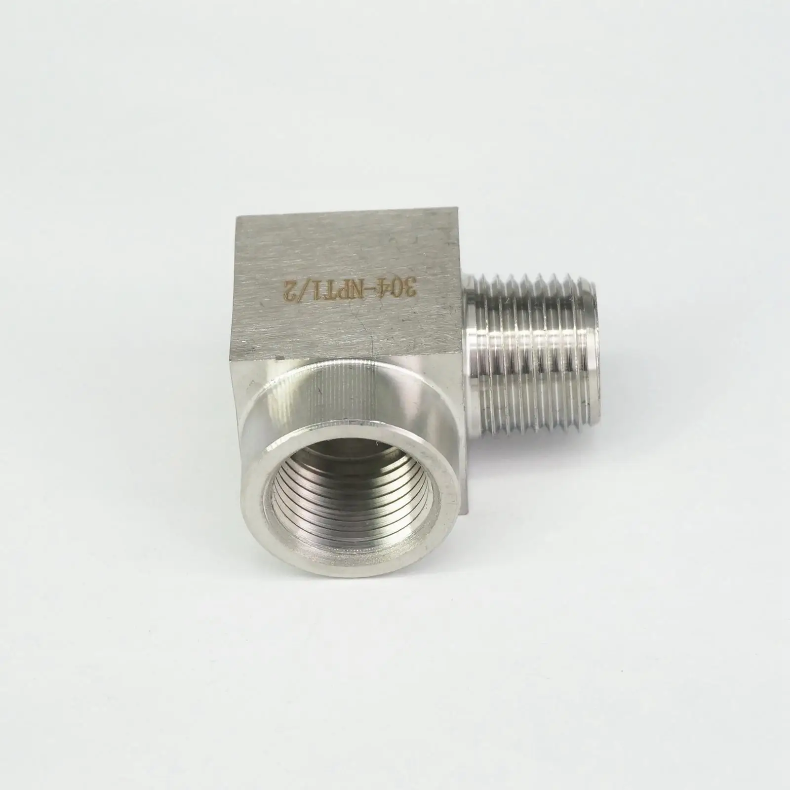 2800psi 1/2 &quotNPT Женский к мужскому угловой трубопровод фитинг 304 из нержавеющей стали
