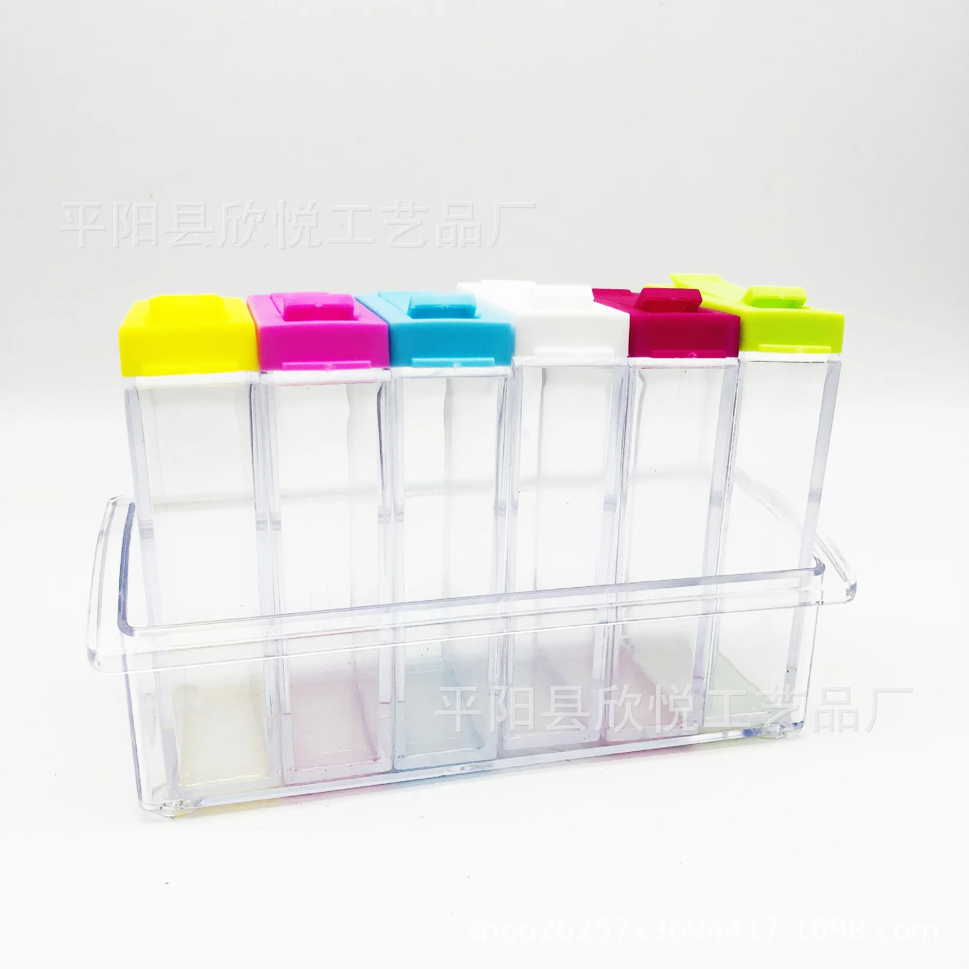 Креативные товары для дома кухни набор коробок приправ прозрачная приправа