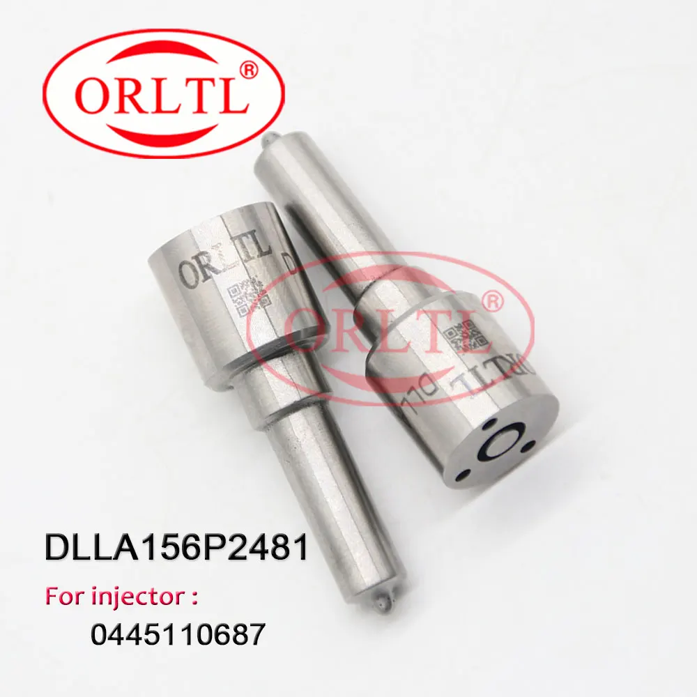 

Common Rail Nozzle Replacments DLLA156P2481 Black Coated Needle Nozzle DLLA 156P 2481 Injector Nozzles DLLA 156 P2481