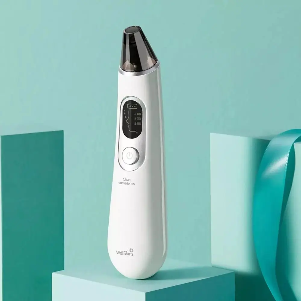 

YouPin WellSkins Electric Blackhead Remover Vacuum Suction Dermabrasion Acne Pore Peeling Face Clean Facial Skin Care Beauty Too