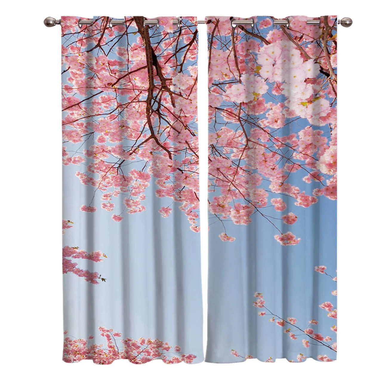 Шторы розовые вишневые для гостиной кухни уличные занавески | Дом и сад