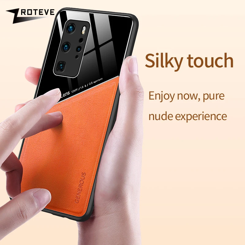 P40 Pro Case Zroteve Coque For Huawei P30 Lite Plus 5G PU Leather Cover P20 2019 Cases | Мобильные телефоны и аксессуары