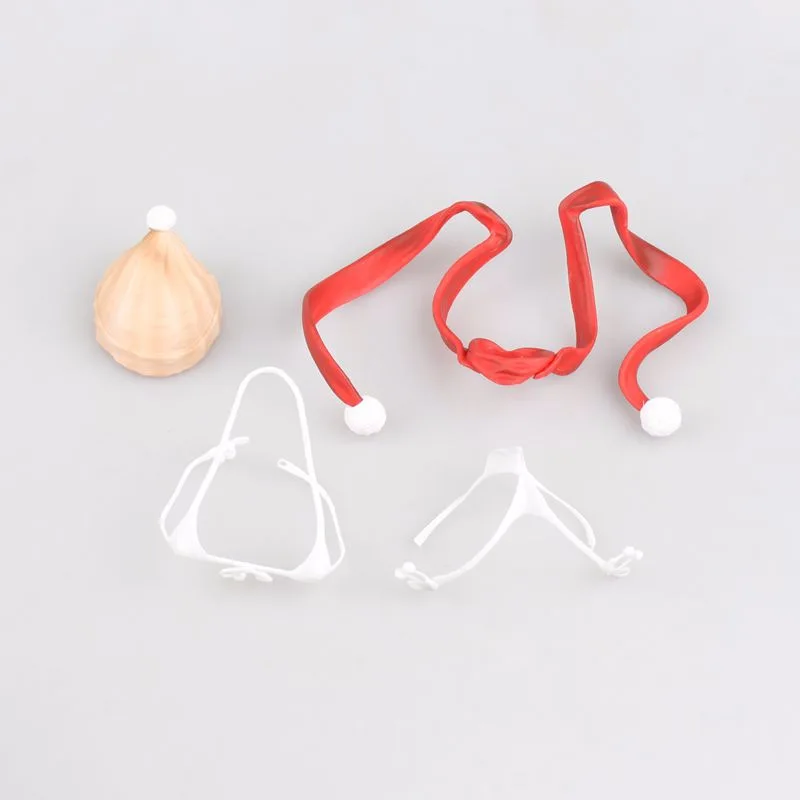 

20cm Sexy Q-six Tsundero Squatting White Bikini Anime Action Figure PVC toys Collection figures for friends gifts