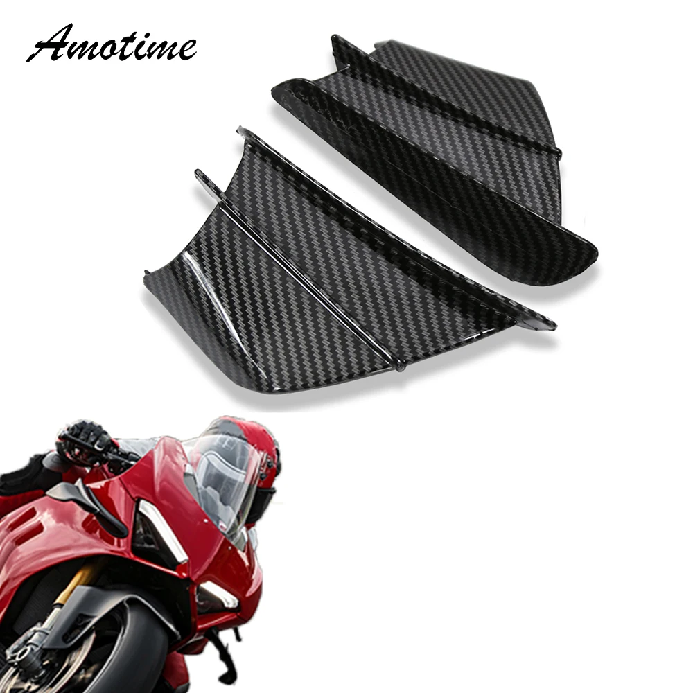 

Motorcycle Winglet Aerodynamic Wing Kit Spoiler HONDA CBR650R CBR650F CBR500R CBR1000RR Yamaha BWS RS JOG JOE GP