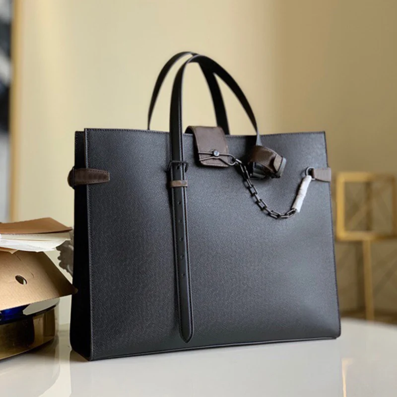 

Большая Сумка-тоут для покупок 2020, модная дизайнерская кожаная сумка высокого качества, сумка-мессенджер через плечо с цепочкой