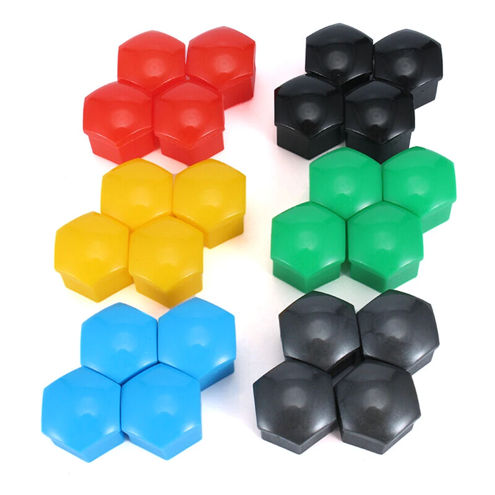 Set of 20pcs Universal 19mm Car Wheel Plastics Nut Cover Bolt Cap Accessories | Автомобили и мотоциклы
