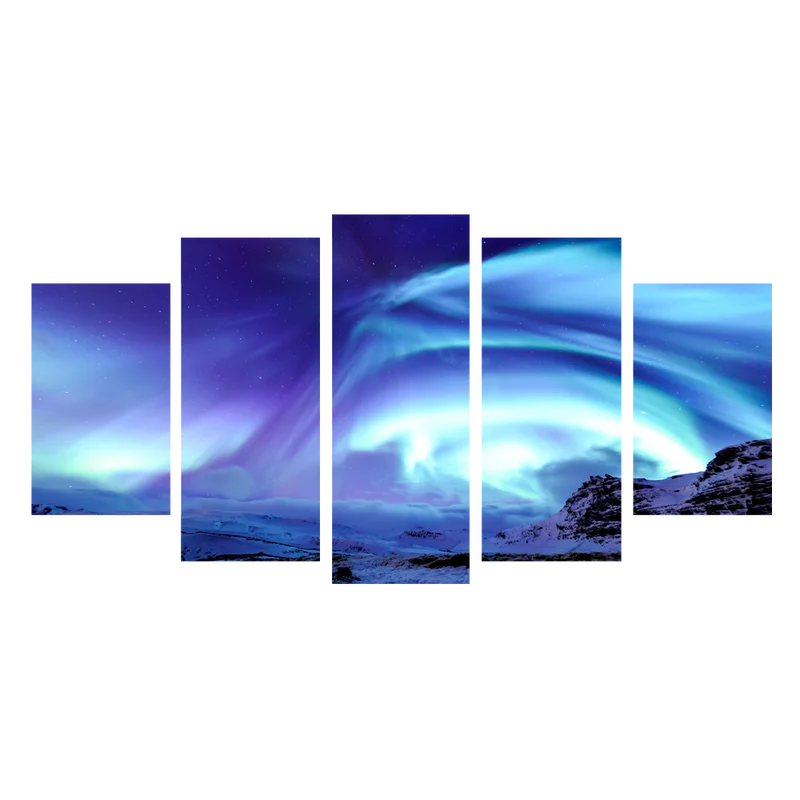 Картина на холсте с изображением природного ландшафта настенный постер красивой