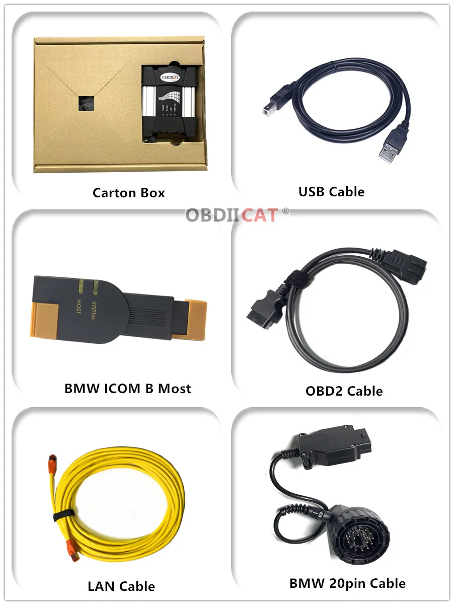 Новейший icom NEXT полный набор WIFI A2 A + B C Профессиональный OBD2 Диагностический и