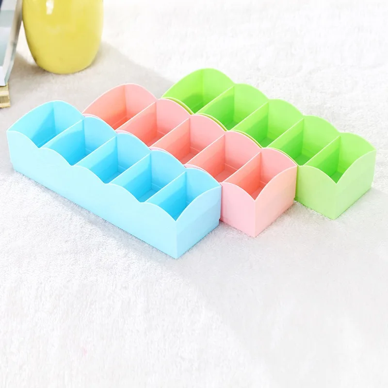 

Cosmetics Jewelry Box Can Be Organized And Multi-Grid Storage Box Underwear Socks Storage Box Household Table Finishing Box