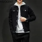 2021 Мужская джинсовая куртка высокого качества модные джинсовые куртки приталенные повседневные уличные винтажные мужские джинсовые пальто размера плюс 5XL