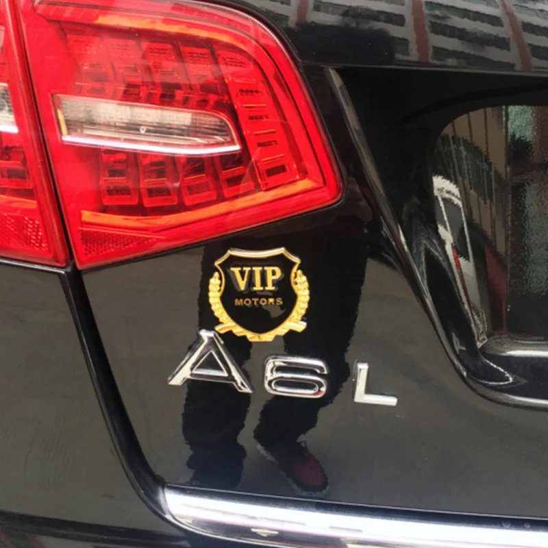 2 шт. автомобильный Стайлинг 3D логотип VIP Motors Стикеры наклейка для Opel Mokka Corsa Astra G J H