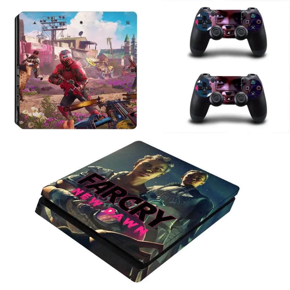Наклейки FARCRY Far Cry New Dawn PS4 Slim наклейки s Play station 4 для PlayStation консоль и