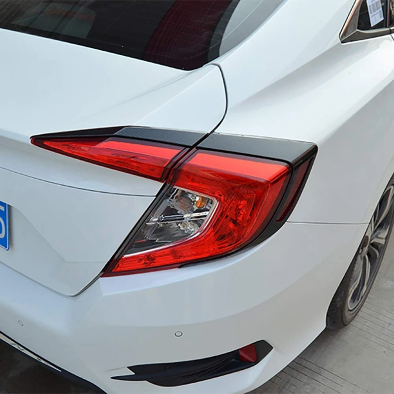 Задний задний светильник крышка лампы накладка подходит для Honda Civic Sedan 10Th
