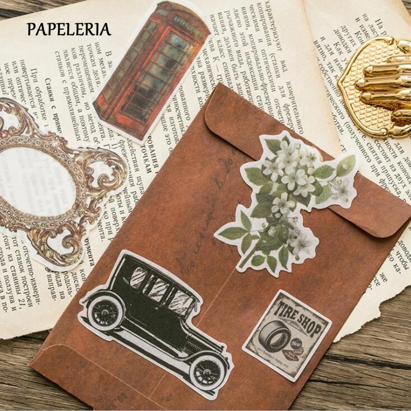 60 шт. японский декоративный цветочный дневник с цветами журнал винтажная бумага