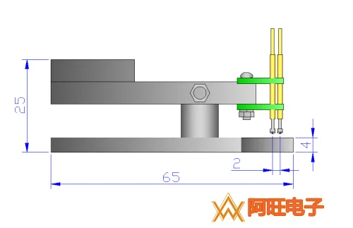 

Burning Program Fixture Debugging Download JTAG Pitch 2.0mm-3P Double Row STM32 STC 3P * 2