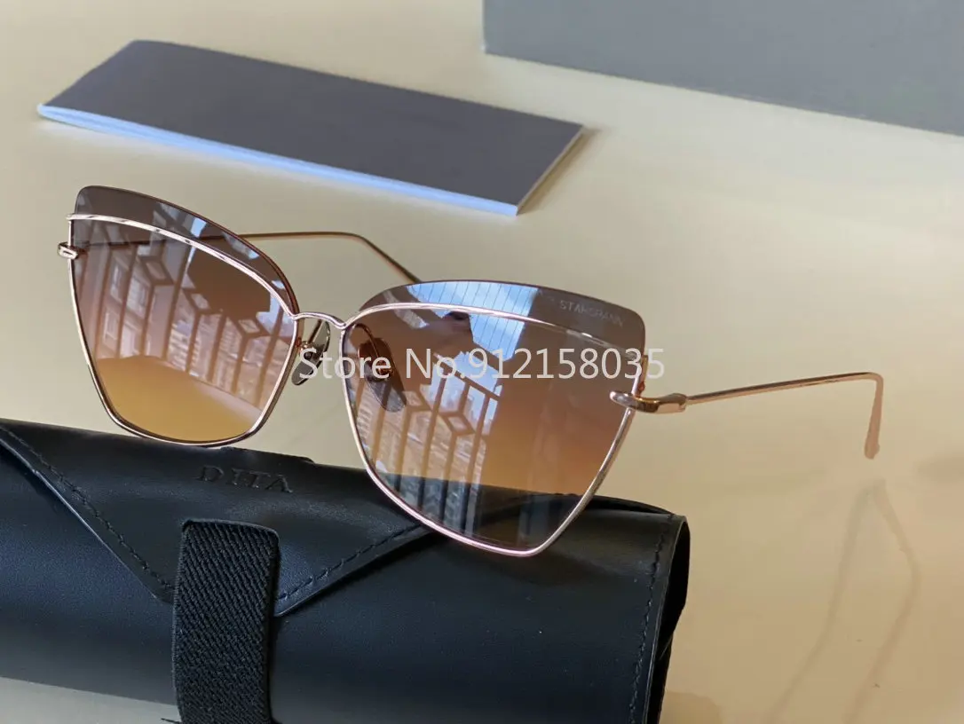 

New shelf DTA Top Brand Luxury Brand Men Women Sun Glasses Male Retro Female Sunglasses For Fashion Couple Glasses