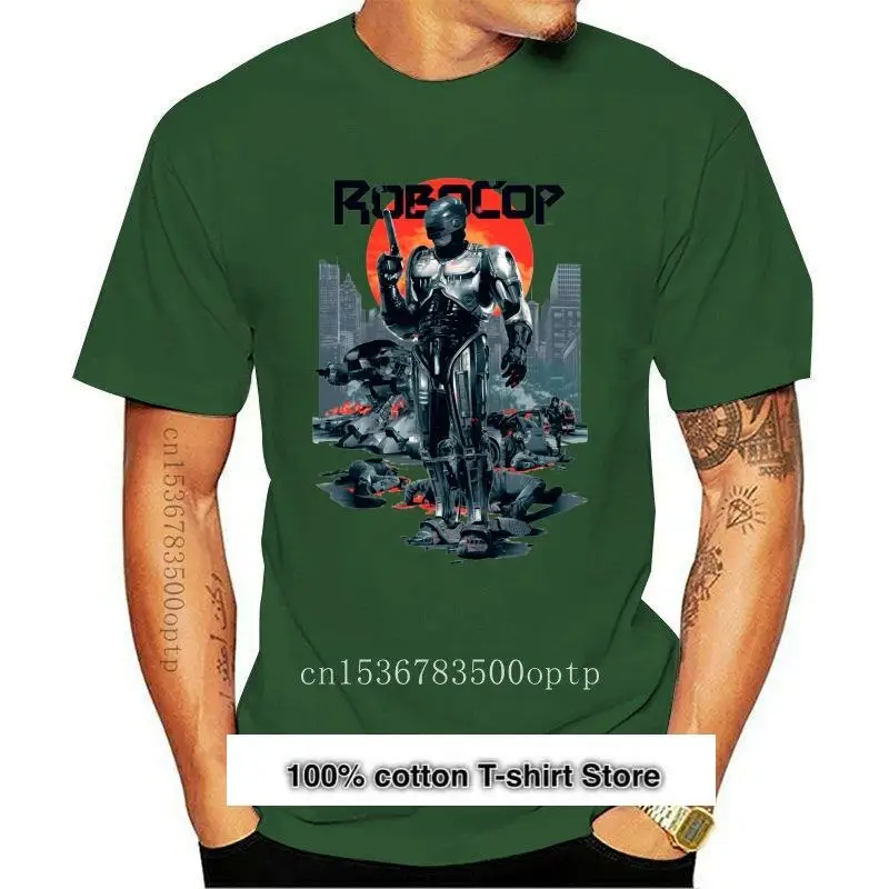 

Robopop-Camiseta Retro Vintage, camisa de película clásica de culto, regalo de cumpleaños, moda de verano 2019