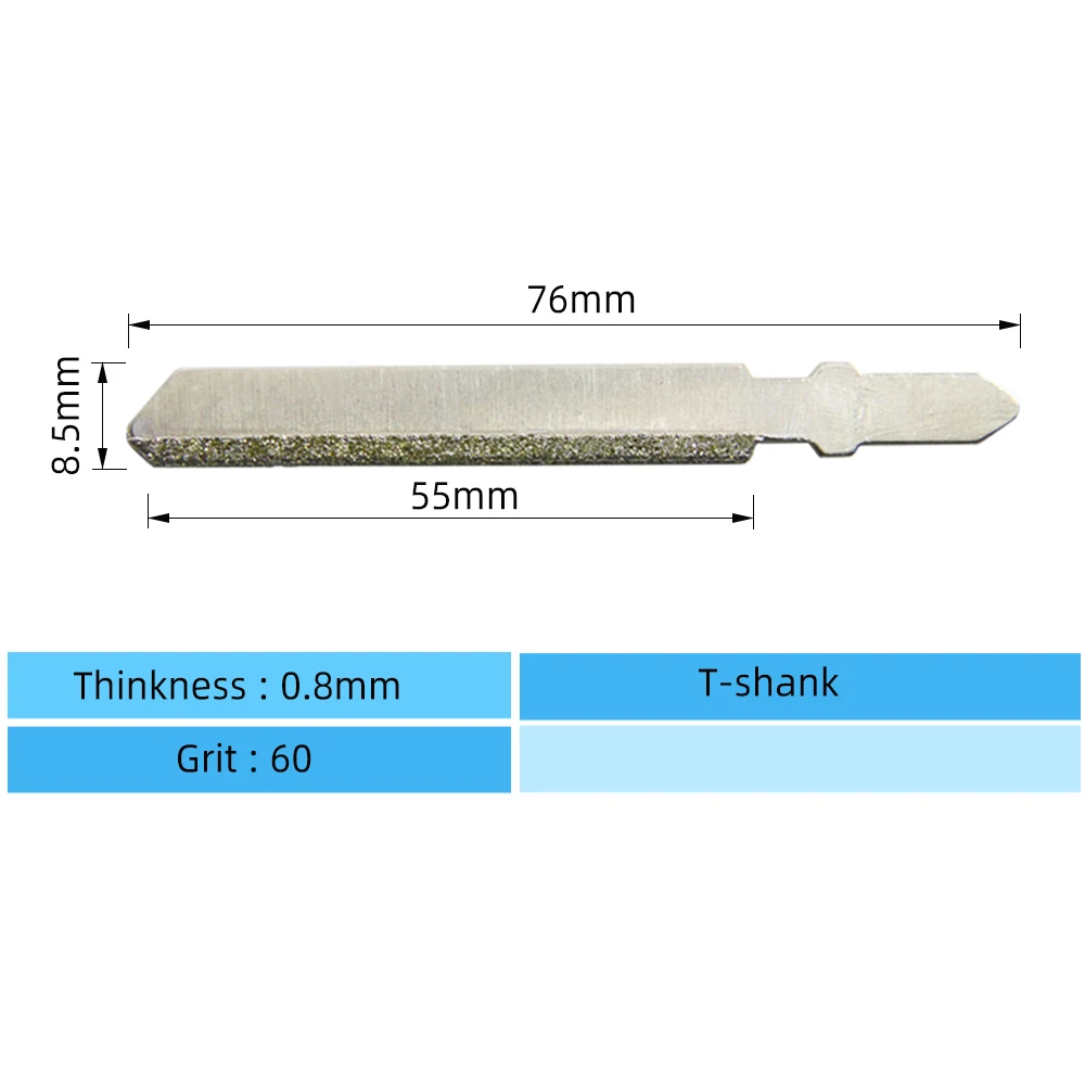5 шт. Алмазный ножовочный диск 76 мм 3 дюйма Т хвостовик ножовочная пила для мрамора
