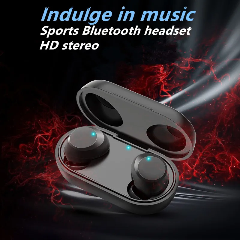 TWS M10 Bluetooth наушники 5 0 спортивные вкладыши водонепроницаемые музыкальные HIFI