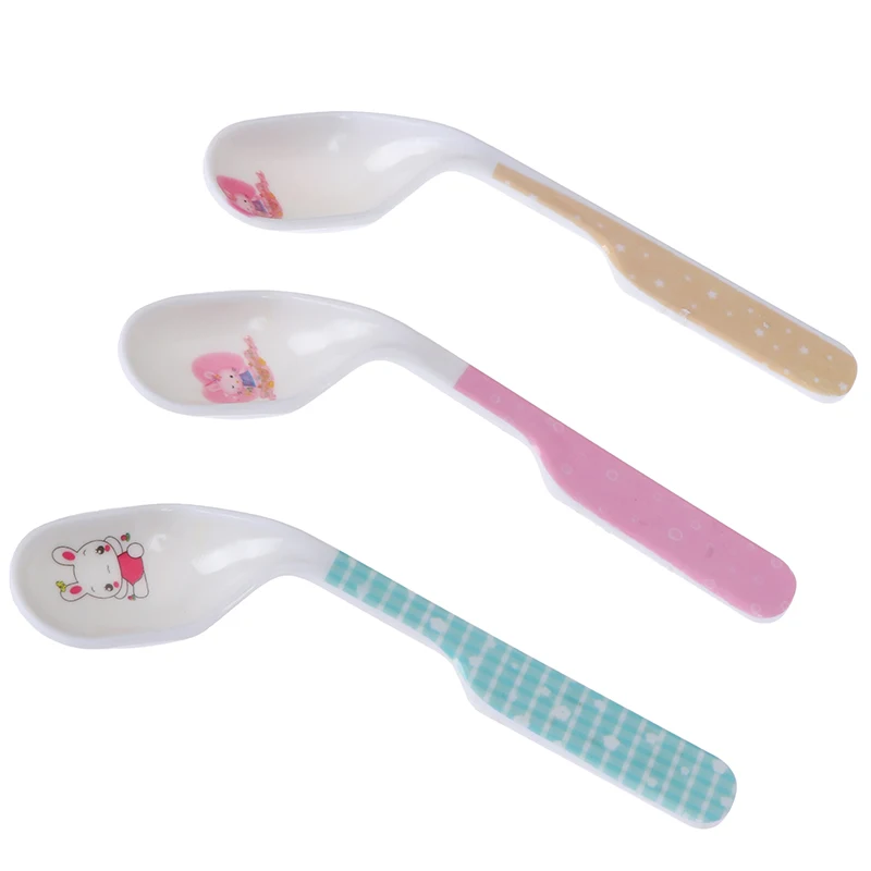 Детская Ложка для кормления детей младенцев малышей ложка столовые приборы